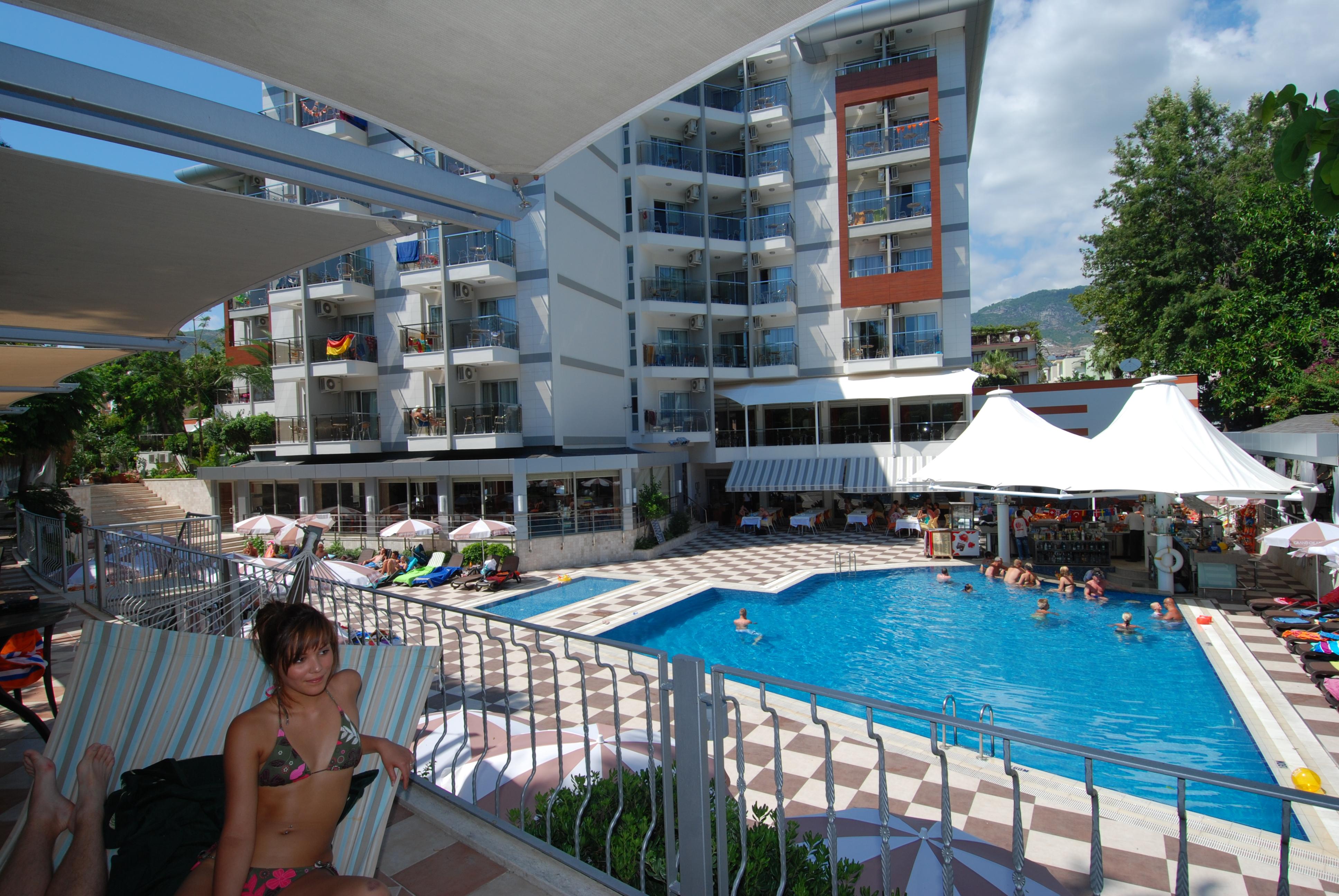 Grand Okan Hotel Alanya Exterior foto